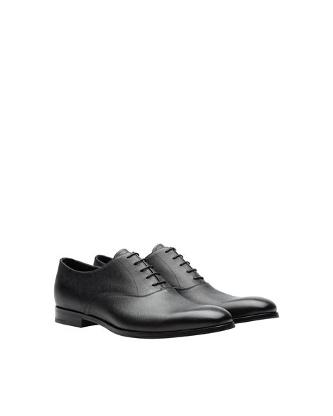 sapato oxford prada|Black Saffiano Leather Oxford Shoes .